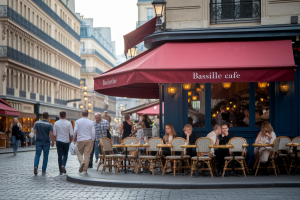cafe-parisien-bastille-passants