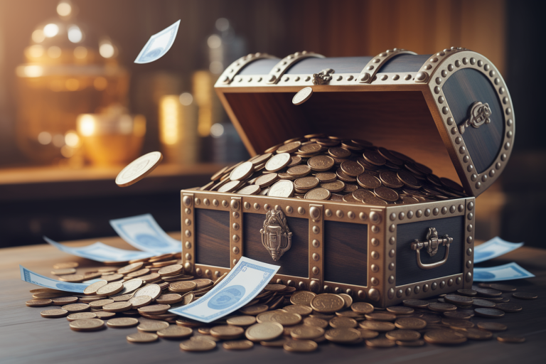 coffre-tresor-debordant-pieces-billets