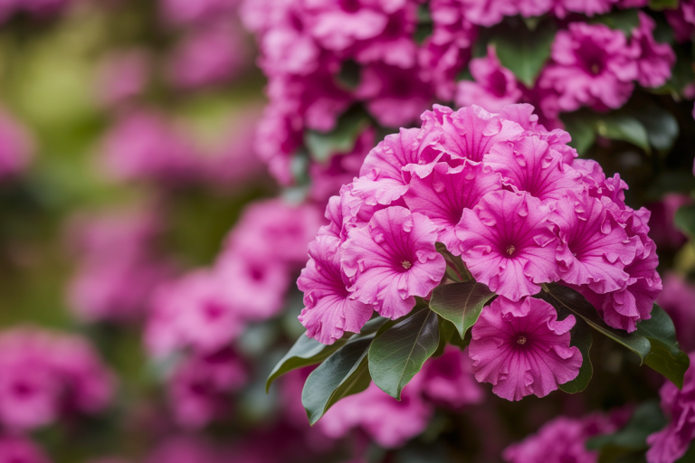 gros-plan-arbuste-fleurs-roses