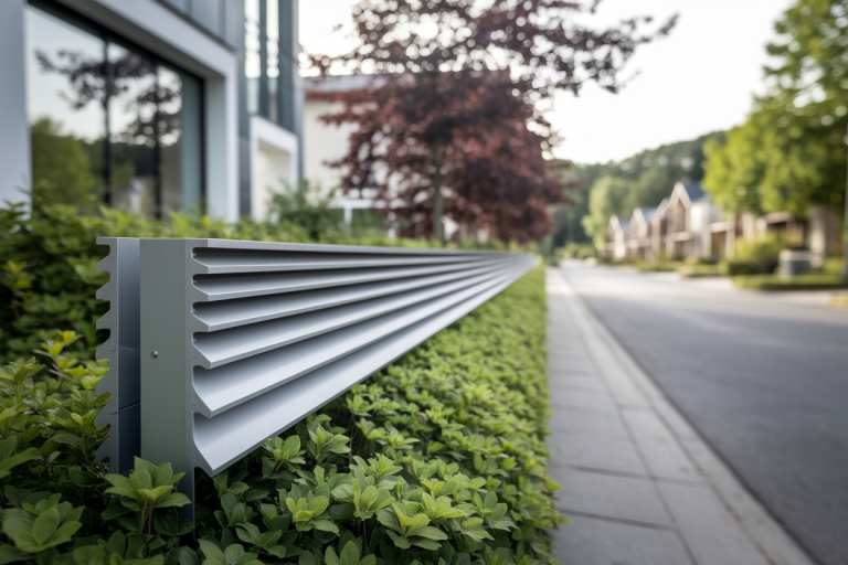 maison-moderne-fenetres-barriere-verdure