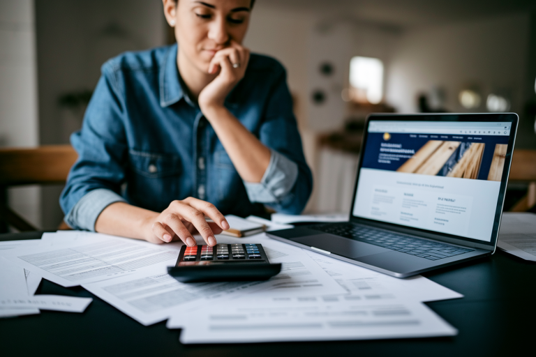 personne-pensive-table-papiers-calculatrice
