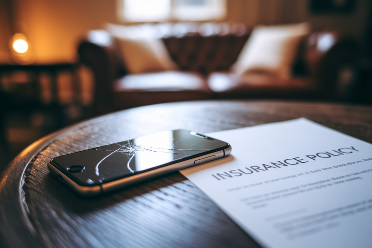 smartphone-ecran-fissure-table-bois